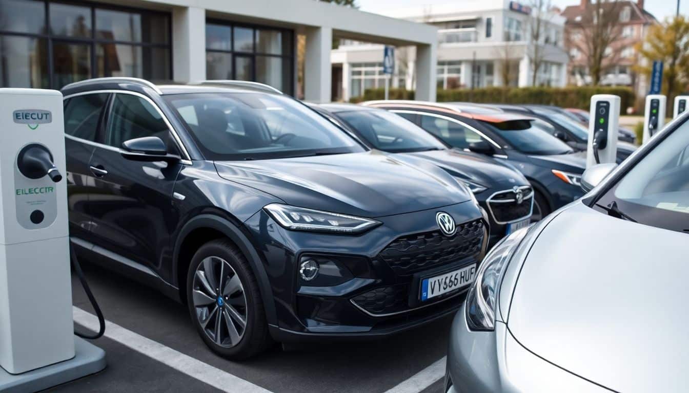 Een foto van een laadstation voor elektrische auto's in Nederland.
